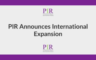 PIR Announces International Expansion
