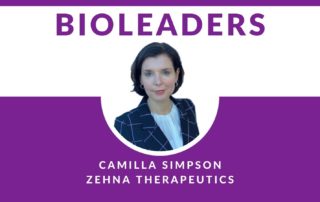 Camilla Simpson CEO Zehna Therapeutics